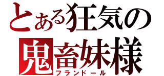 とある狂気の鬼畜妹様（フランドール）