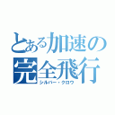 とある加速の完全飛行型（シルバー・クロウ）