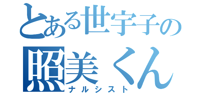 とある世宇子の照美くん（ナルシスト）