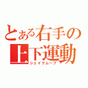 とある右手の上下運動（シェイクムーブ）