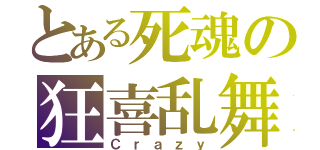 とある死魂の狂喜乱舞（Ｃｒａｚｙ）