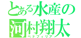 とある水産の河村翔太（ペドフィリア）