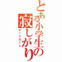 とある小学生の寂しがり屋（キットカット）