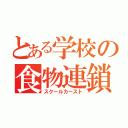 とある学校の食物連鎖（スクールカースト）