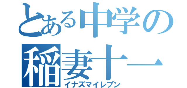 とある中学の稲妻十一人（イナズマイレブン）