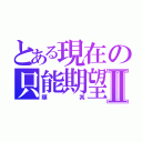 とある現在の只能期望Ⅱ（順其）