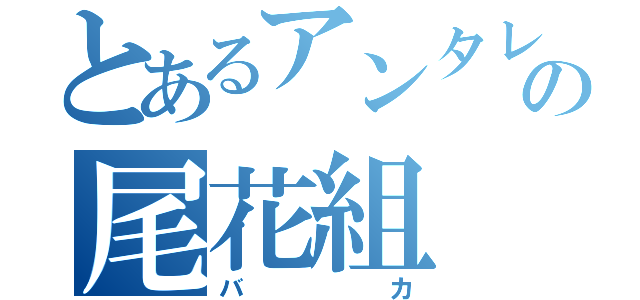 とあるアンタレスの尾花組（バカ）