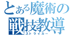 とある魔術の戦技教導官（ストライカー）