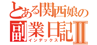 とある関西娘の副業日記Ⅱ（インデックス）