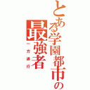 とある学園都市の最強者（一方通行）