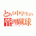 とある中学生の管理蹴球（イナＧｏ）