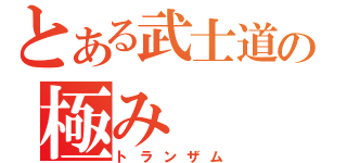 とある武士道の極み（トランザム）