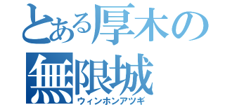 とある厚木の無限城（ウィンホンアツギ）