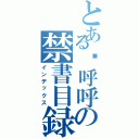 とある傻呼呼の禁書目録（インデックス）