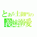 とある土御門の義妹溺愛（義妹が一番だニャー）