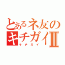 とあるネ友のキチガイぶりⅡ（キチガイ）