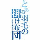 とある羽毛の掛け布団（１９８００円から！）