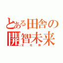 とある田舎の開智未来（文化祭）