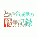 とある合成獣の戦争記録（僕とキメラ）