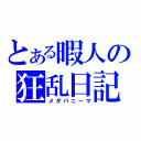 とある暇人の狂乱日記（メダパニーマ）