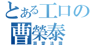 とある工口の曹榮泰（溺愛法國）