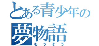 とある青少年の夢物語（もうそう）