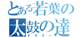 とある若葉の太鼓の達人（ドラマー）