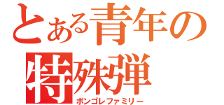 とある青年の特殊弾（ボンゴレファミリー）