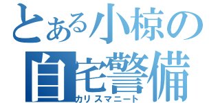 とある小椋の自宅警備（カリスマニート）