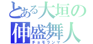 とある大垣の伸盛舞人（チョモランマ）