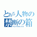 とある人物の禁断の箱（パンドラボックス）