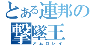 とある連邦の撃墜王（アムロレイ）