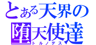 とある天界の堕天使達（トルノデス）