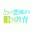 とある悪魔のドＭ教育（サディスティング）