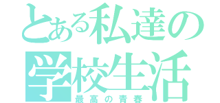 とある私達の学校生活（最高の青春）