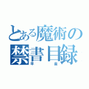 とある魔術の禁書目録（早金）