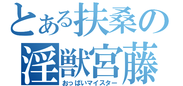 とある扶桑の淫獣宮藤（おっぱいマイスター）