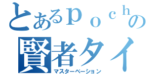 とあるｐｏｃｈの賢者タイム（マスターベーション）