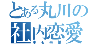 とある丸川の社内恋愛（ホモ事情）