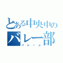 とある中央中のバレー部（バレーぶ）