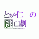 とある仁の逃亡劇（俺と地獄の果てまで堕ちてみないか？）