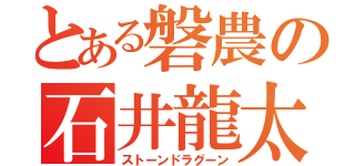 とある磐農の石井龍太（ストーンドラグーン）