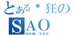 とある癫狂のＳＡＯ（ＨＵＭ．ＳＡＯ）