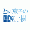 とある束子の中原一樹（インデックス）