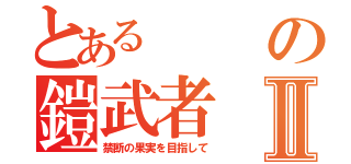 とあるの鎧武者Ⅱ（禁断の果実を目指して）