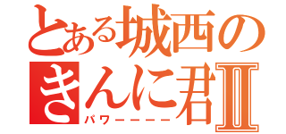 とある城西のきんに君Ⅱ（パワーーーー）