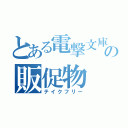 とある電撃文庫の販促物（テイクフリー）