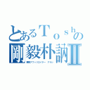 とあるＴｏｓｈｉの剛毅朴訥仁に近しⅡ（悪質アフィリエイター アラシ）