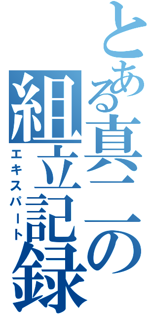 とある真二の組立記録（エキスパート）