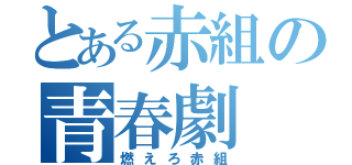 とある赤組の青春劇（燃えろ赤組）